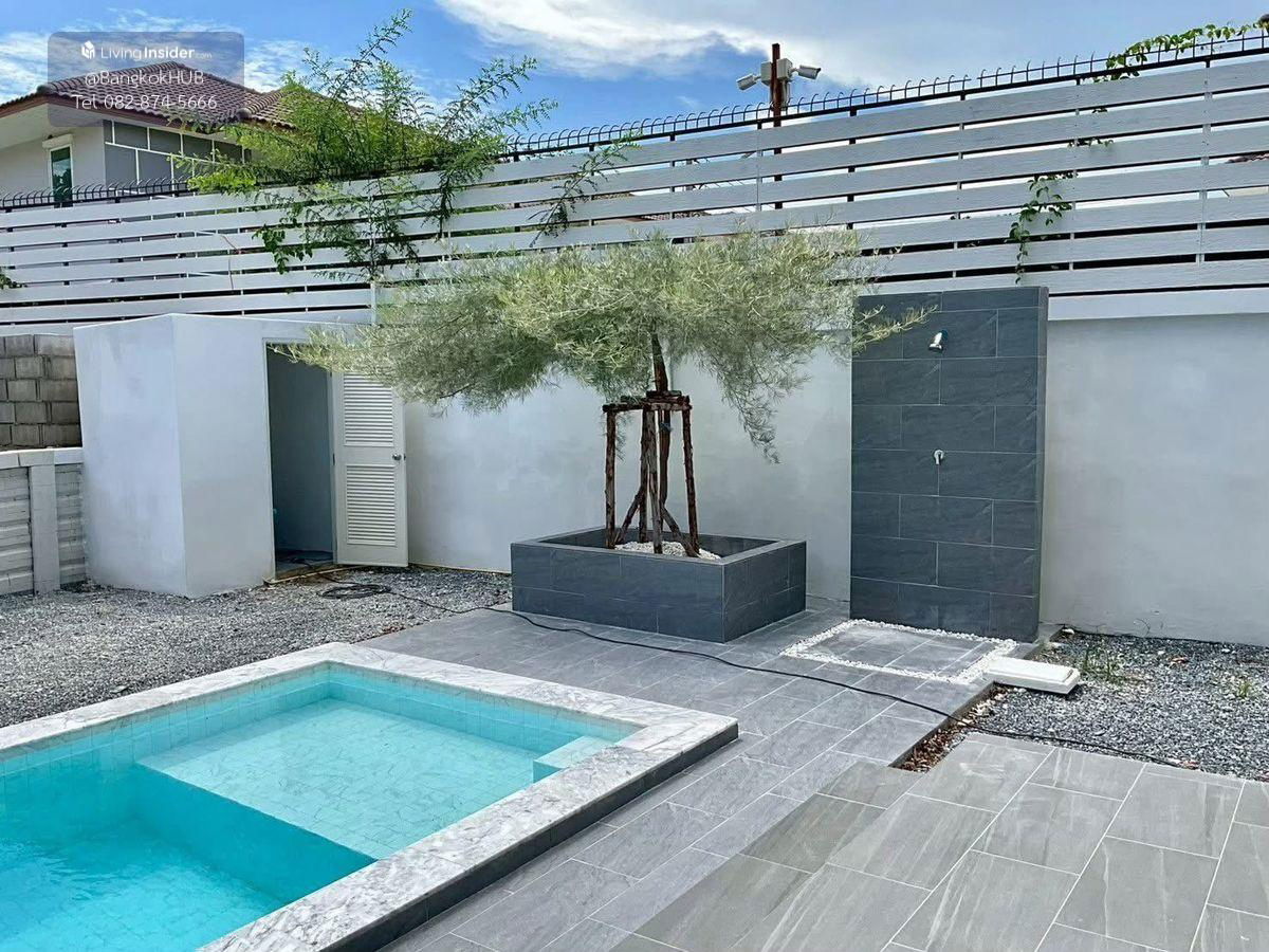 รูป 🏠HUB-476🏠หมู่บ้าน ณุศาศิริ ซิตี้ พระราม 2 เพียง 15.9 ล้าน🏠บ้านเดี่ยว 2 ชั้น พร้อมสระว่ายน้ำ🏊🏻‍♂️ *0859416915*🏠 - รูปที่ 3/23