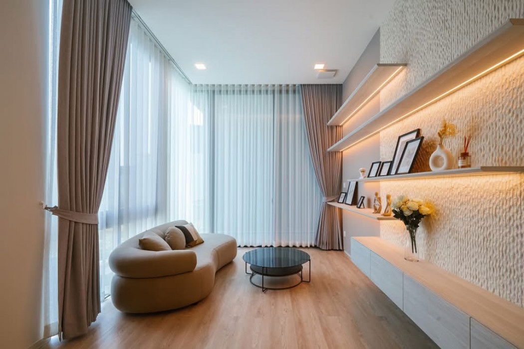 รูป ให้ เช่าบ้านหรู VIVE กรุงเทพกรีฑา- 110 ตร.ว. ติด รร.นานาชาติเวลลิงตัน 3 ชั้น - รูปที่ 11/12