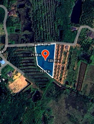 ที่ดิน เมืองตราด ตราด : ที่ดินเปล่า 1589 ตรว. จังหวัด ตราด