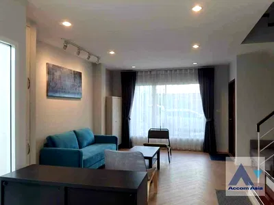 ทาวน์โฮมให้เช่า : 🔼🔽 AccomA 📩  3 BR Townhouse @Thanapat Haus Sathorn-Narathiwas (AA35266)