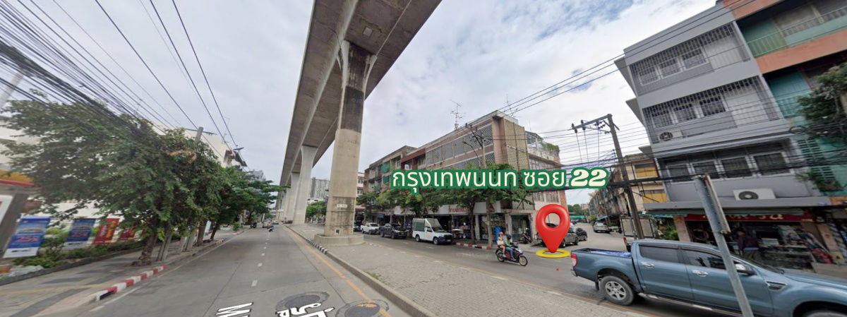 รูป 📣ขายที่ดินบางซื่อ-เตาปูน แนวรถไฟฟ้า MRT สีม่วง เนื้อที่ 8 ไร่ 1 งาน 15.60 ตร.วา (3,315.60 ตร.วา) ติดถนนกรุงเทพ-นนทบุรี  ใกล้ สถานี MRT เตาปูน ทำเลดี - รูปที่ 2/4
