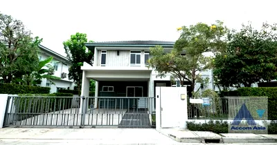 เช่าบ้านเดี่ยว เขตประเวศ : 🔼🔽 AccomA 📩  4 BR House @Mantana Bangna-Wongwaen (AA43640)