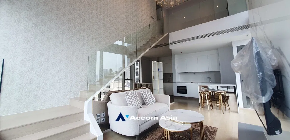 picture 🔼🔽 AccomA 📩 Double High Ceiling,Duplex Condo 2 BR Condominium @The Strand Thonglor (AA34114) - 1/15