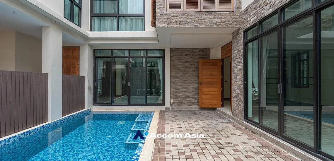 picture 🔼🔽 AccomA 📩 Pool Villa House in Private Gated Compound Only 600 M. to BTS (AA13420) - 5/20