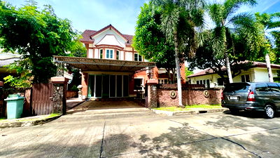 บ้านเดี่ยว เดอะ คริสตัล เอสบี : ขายบ้านเดี่ยว ลัดดารมย์​ อิลิแกนซ์ พระราม 5-2 หลังริม Private ที่ดินใหญ่ 189.3 ตรว. 