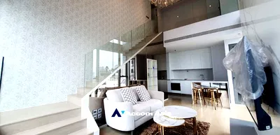 Condos for sale BTS Ekkamai : 🔼🔽 AccomA 📩 Modern Duplex with City Views at thonglor  ( AA34114 )