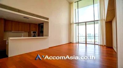 Condos for rent : 🔼🔽 AccomA 📩  Contemporary condominium with full-height windows and open space in Sathorn (AA27661)