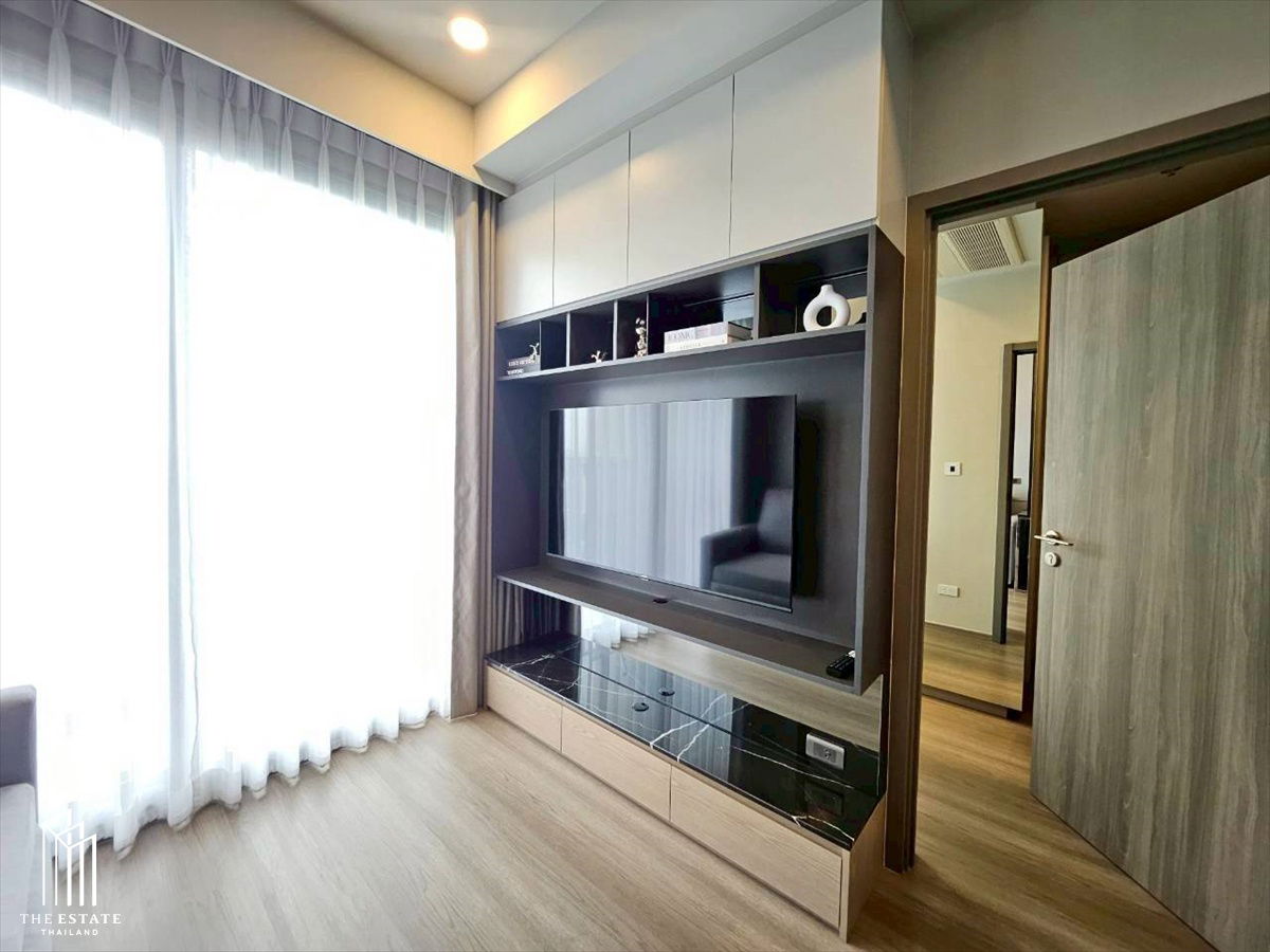 รูป For rent Whizdom The Forestias (Destinia) 1 ห้องนอน กว้าง 35.13 sq.m. ชั้นสูง วิวโล่งฝั่งสนามบินสุวรรณภูมิ @30,000 Baht - รูปที่ 4/11