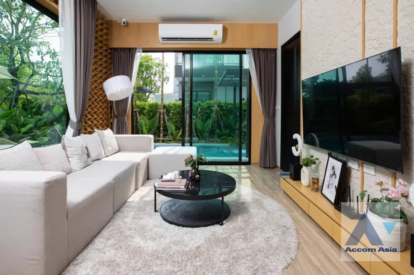 รูป 🔼🔽 AccomA 📩 Private Swimming Pool 3 BR House @Altitude Forest Onnut-Latkrabang (AA42835) - รูปที่ 2/17