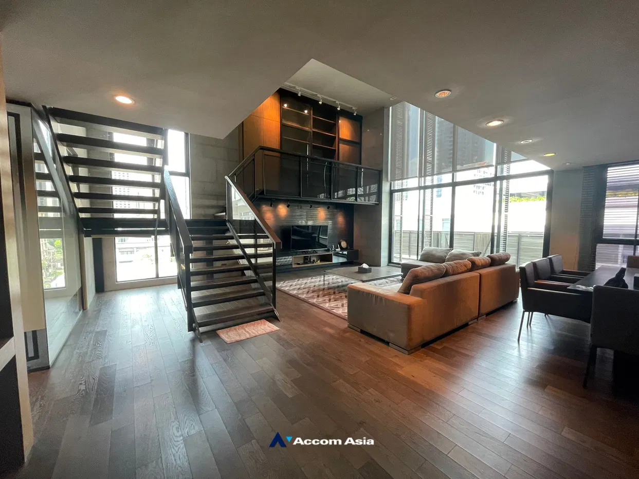 picture 🔼🔽 AccomA 📩 Duplex Penthouse - Double high ceiling. Close to Asoke BTS - 4/20