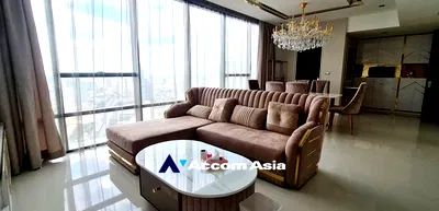 Condos for sale Lumpini Park : 🔼🔽 AccomA 📩  Luxury Condo with Soft Neutral Design and River View (AA33101)