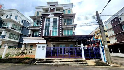 Home office for rent : ET93052: For rent-Arcadia@Home,4-Story Home Office,corner unit,189.6 sq.m., usable area 318 sq.m., on Rom Klao1 Road, close to Suvarnabhumi Airport