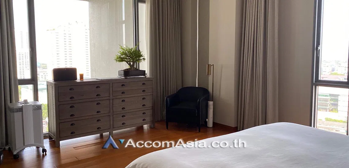 รูป 🔼🔽 AccomA 📩  Modern condominium with warm interiors and greenery views in Sathorn (AA22687) - รูปที่ 2/11