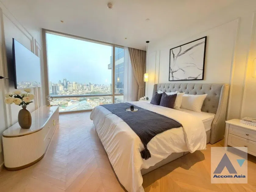 picture 🔼🔽 AccomA 📩 Refined riverfront condo at Four Seasons Sathorn, panoramic skyline view (AA38968) - 16/20