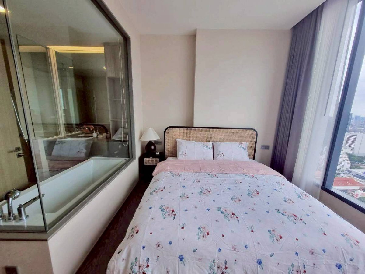 รูป  ให้เช่า คอนโด อโศก The Esse asoke 44ตรม. 1ห้องนอน1รับแขก วิวสวยโปร่งลมเย็นสบาย   เพียง45k - รูปที่ 6/19