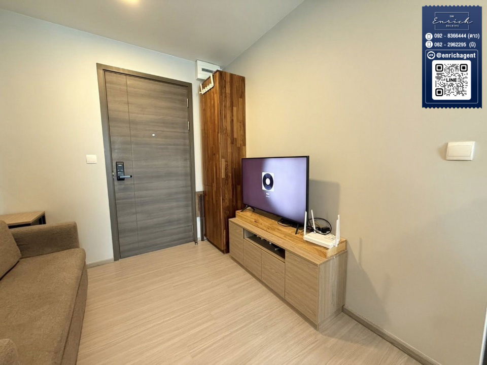 picture 💙For rent: The Privacy S101, complete with electrical appliances, BTS Punnawithi💙 Call 092-8366444 Dao // Line id: @enrichagent - 1/18