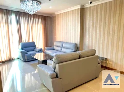 คอนโดให้เช่า : 🔼🔽 AccomA 📩  3 BR Condominium @Supalai Casa Riva (AA39333)