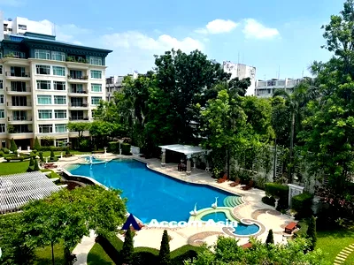 เช่าคอนโด สาทร ซอย 1 : 🔼🔽 AccomA 📩  2 BR Condominium @Baan Nunthasiri (28637)