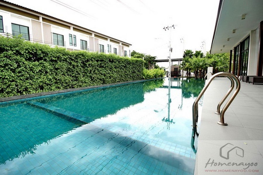 รูป Call : 092-251-3911 โครงการ พาทิโอ ศรีนครินทร์-พระราม 9 ทาวน์โฮม วิวสวน 3 ชั้น 20 ตร.วา 3 นอน 3 น้ำ ใกล้รถไฟฟ้าสีเหลือง ศรีกรีฑา - รูปที่ 8/12