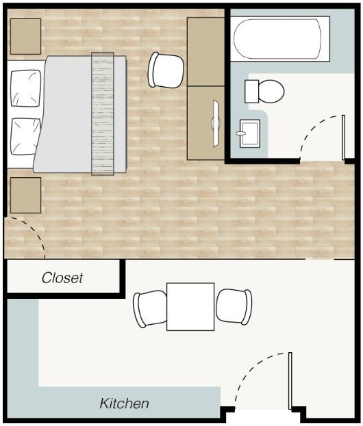 picture Lohas Residences Sukhumvit 1 bedroom, for rent - 9/11