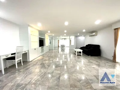 คอนโดให้เช่า : 🔼🔽 AccomA 📩 Fully Furnished,Big Balcony 3 BR Condominium @Regent On The Park 3 (AA25776)