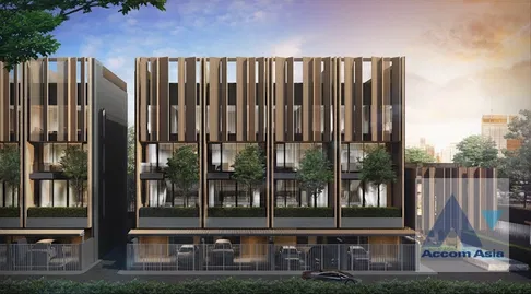🔼🔽 AccomA 📩 Fully Furnished 4 BR Townhouse @The Park Lane Sukhumvit 105 (AA39502)