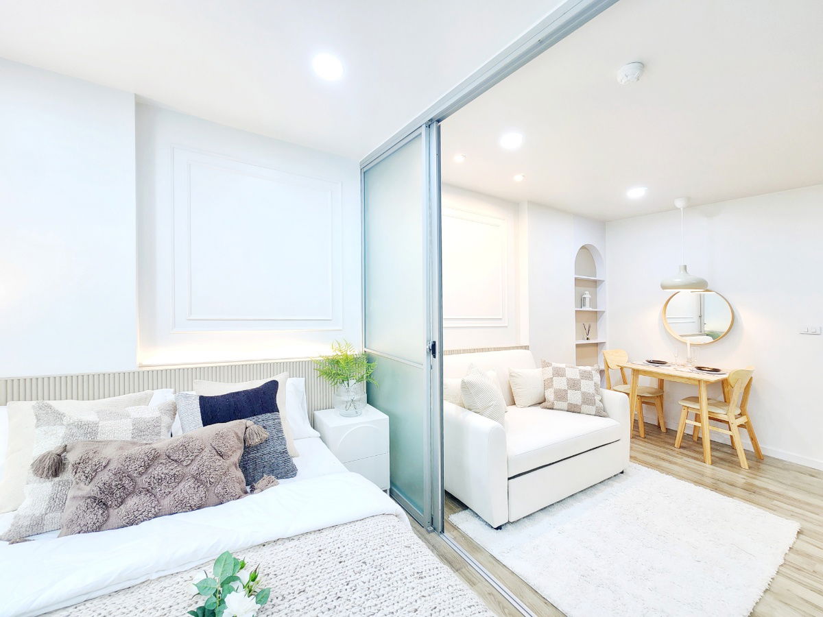 รูป คอนโดใกล้สนามบินสุวรรณภูมิ Dcondo อ่อนนุช-พระราม9 ผ่อนเริ่มต้อน 6,xxx - รูปที่ 5/11