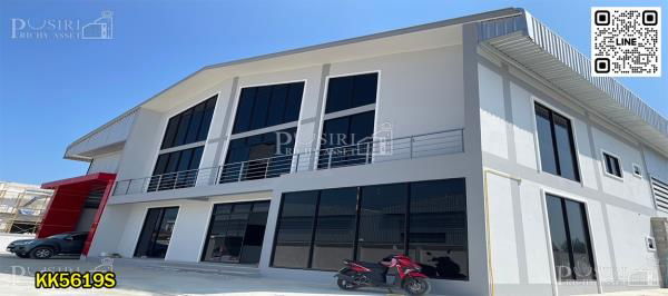 รูป โรงงานสร้างใหม่ สวยทันสมัย ดีไซด์ดีมีเอกลักษณ์ Rare Item ที่มีความพิเศษที่ตั้งอยู่บนพื้นที่สีม่วง 100% ตามผังเมืองกระทุ่มแบน - รูปที่ 2/7