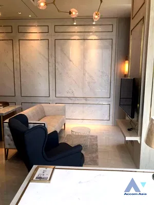 คอนโดให้เช่า : 🔼🔽 AccomA 📩 Fully Furnished 2 BR Condominium @Ashton Silom (AA40601)