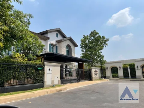🔼🔽 AccomA 📩 Fully Furnished 4 BR House @Nantawan Ramintra - Phaholyothin 50 (AA37347)