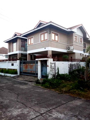 บ้านเดี่ยว เขตตลิ่งชัน : PK009 ขายบ้านเดี่ยวหลังใหญ่ หมู่บ้านมหาดไทย 1 (พุทธมณฑลสาย 1)