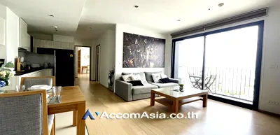 คอนโดให้เช่า : 🔼🔽 AccomA 📩 Corner Unit 2 BR Condominium @HQ Thonglor (AA21580)