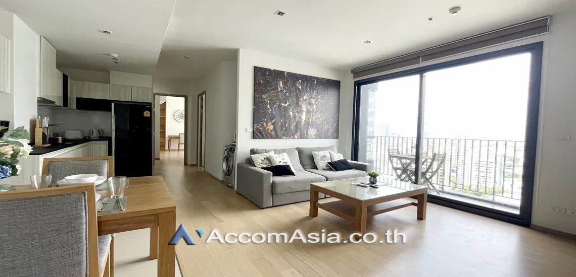 picture 🔼🔽 AccomA 📩 Corner Unit 2 BR Condominium @HQ Thonglor (AA21580) - 1/12