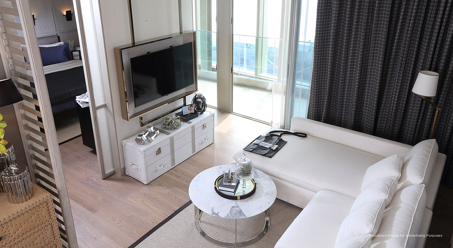 รูป Magnolias Waterfront Residences (Iconsiam) 1 bedroom, for sale - รูปที่ 4/9
