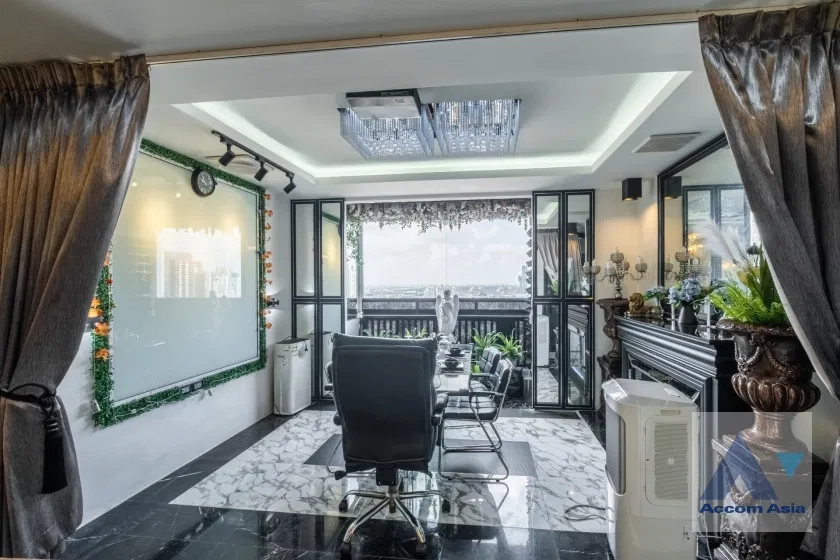 รูป 🔼🔽 AccomA 📩 Penthouse,Fully Furnished,Duplex Condo 3 BR Condominium @Vista Garden Prestige (AA23923) - รูปที่ 6/20