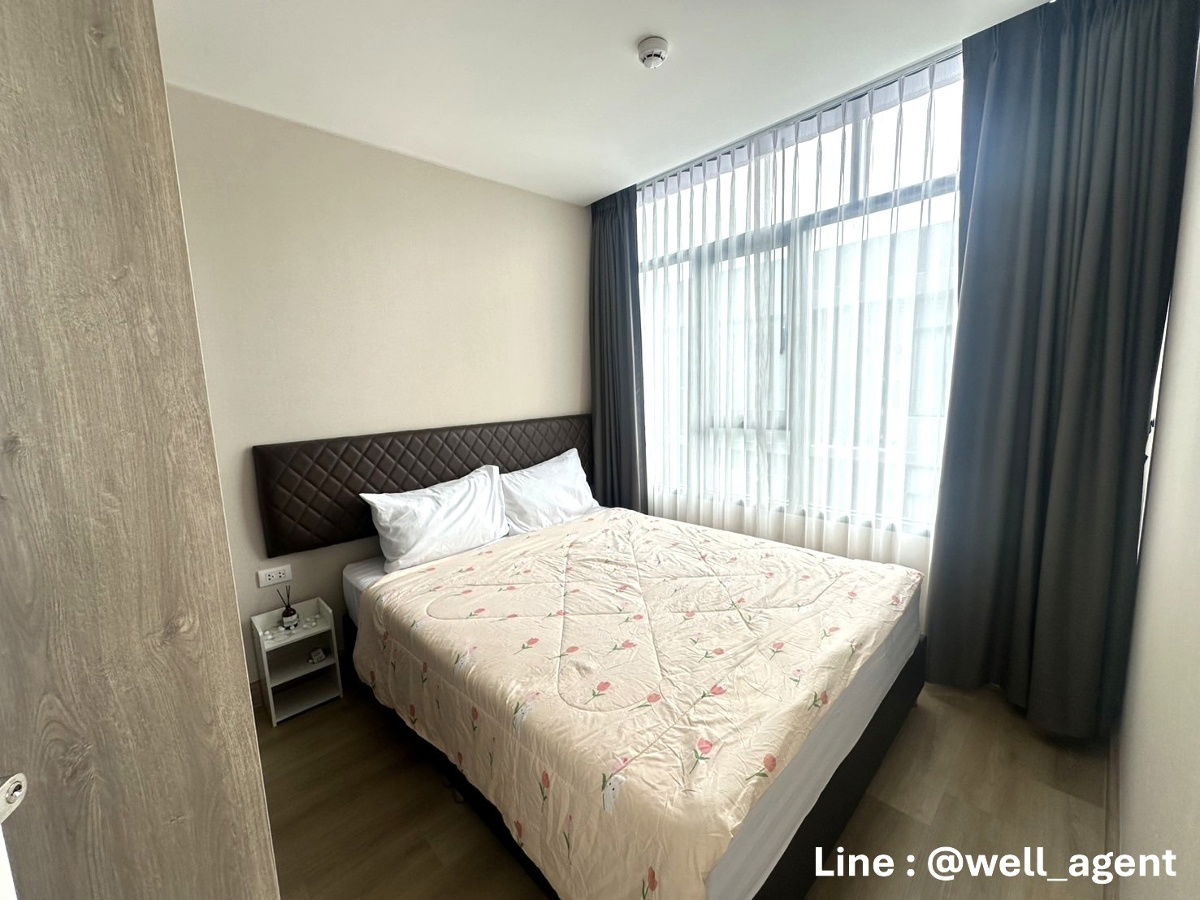 รูป For Rent | ดิ อินดี๊ด คอนโด เออร์เบิน ศรีราชา  📞 Call: 064-242-6068  🌊 เฟอร์ครบ | ห้องสวย | มีเครื่องซักผ้า - รูปที่ 7/12