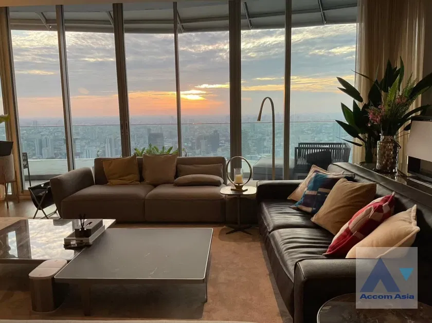 picture 🔼🔽 AccomA 📩 Penthouse 4 BR Condominium @Magnolias Ratchadamri Boulevard (AA40587) - 1/9