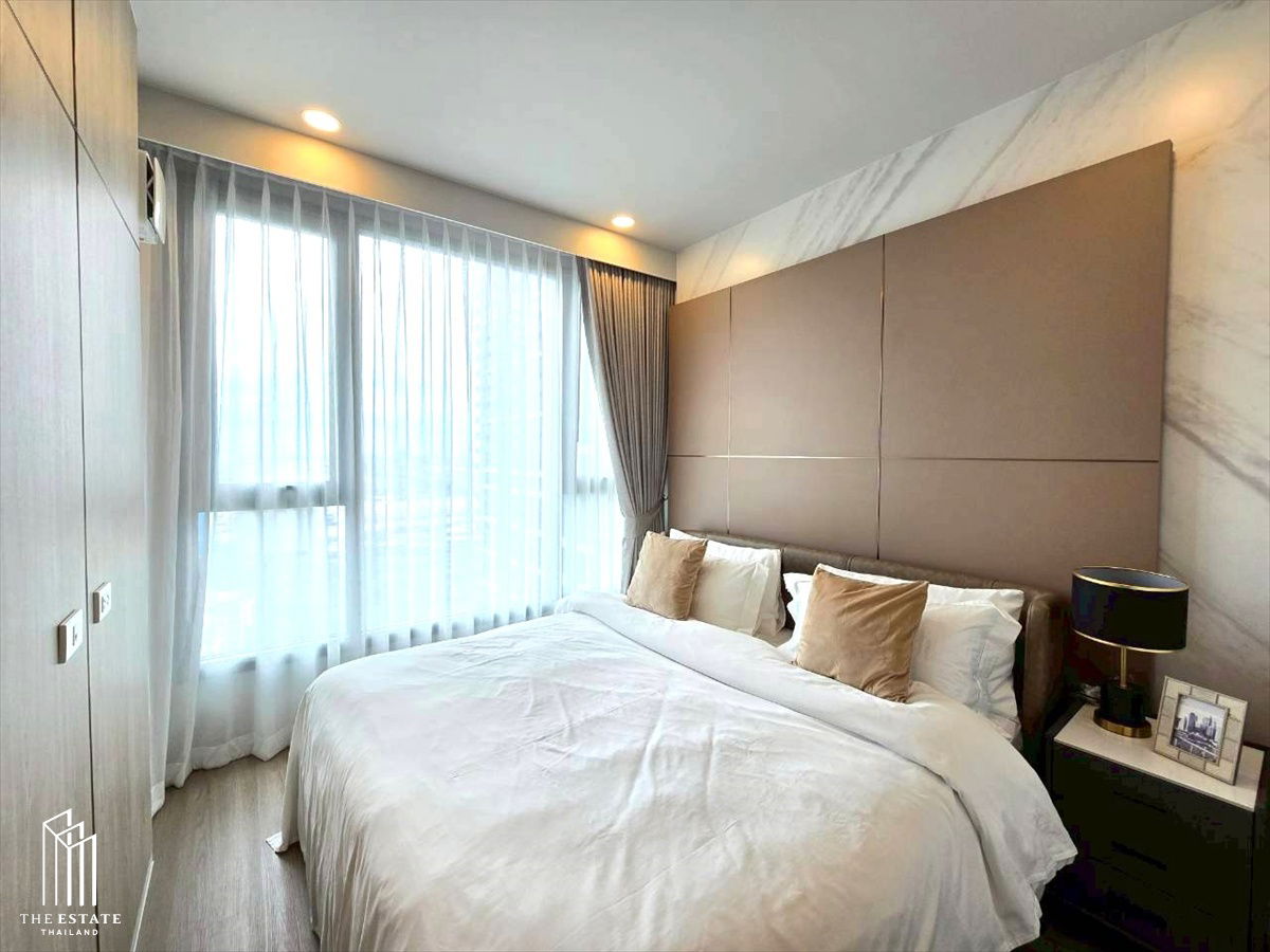 picture For rent: Whizdom The Forestias (Destinia), fully furnished and ready to move in, with natural views of a 30-rai forest park. @ 40,000 baht - 2/10