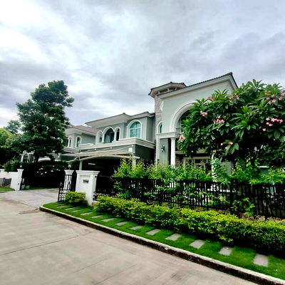 บ้านเดี่ยว สนามบินสุวรรณภูมิ : บ้านหรู Two Grande Monaco บางนา – วงแหวน ทำเลศักยภาพ พื้นที่ 115 ตร.วา