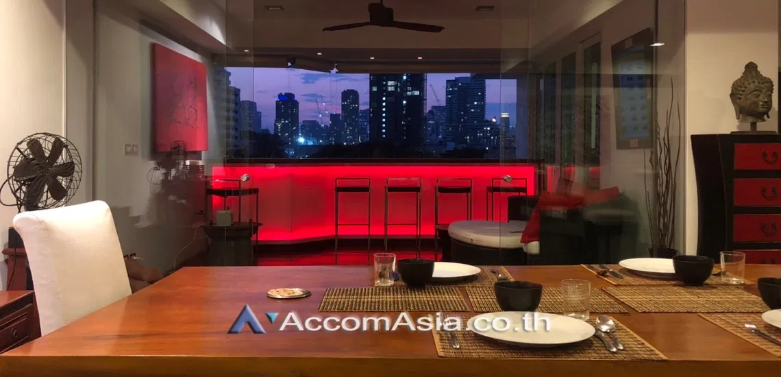 picture 🔼🔽 AccomA 📩  Stylish condominium with skyline view and bold interiors in Thong Lo (AA31037) - 2/18