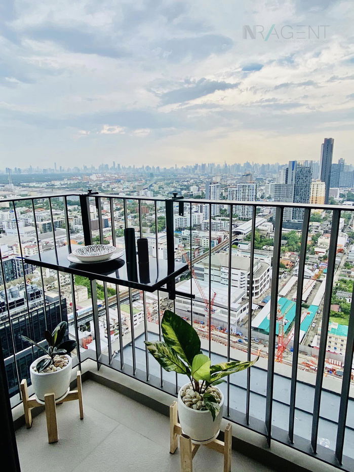 picture For rent, Whizdom Essence, 2 bedrooms, 34th floor, near BTS Punnawithi. - 8/8