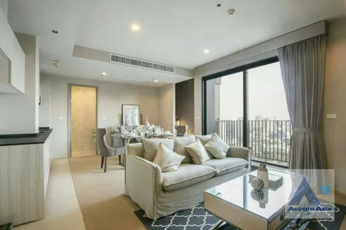 🔼🔽 AccomA 📩 Duplex Condo 1 BR Condominium @HQ Thonglor (AA16904)