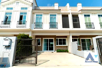 Townhouses for rent วิทยาลัยดุสิตธานี : 🔼🔽 AccomA 📩  3 BR Townhouse @ (AA30847)