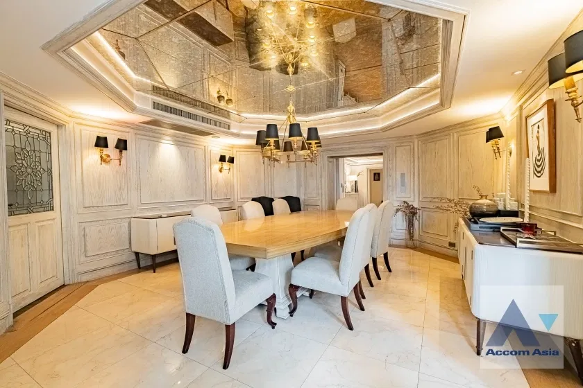 รูป 🔼🔽 AccomA 📩  Luxury condo with decorative ceiling at Mahogany Tower, Sukhumvit (AA37439) - รูปที่ 13/20