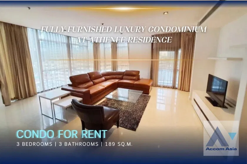 picture 🔼🔽 AccomA 📩 Luxury condominium with premium finishes at  Athenee Residence (1520851)  - 1/11