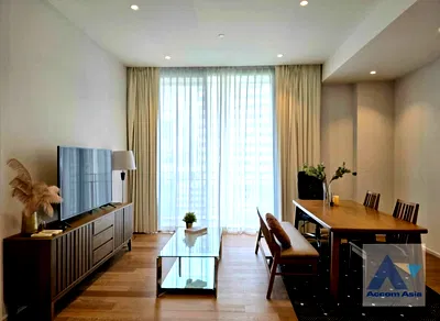 คอนโดให้เช่า : 🔼🔽 AccomA 📩 Fully Furnished,Pet friendly 2 BR Condominium @MUNIQ Langsuan (AA43854)