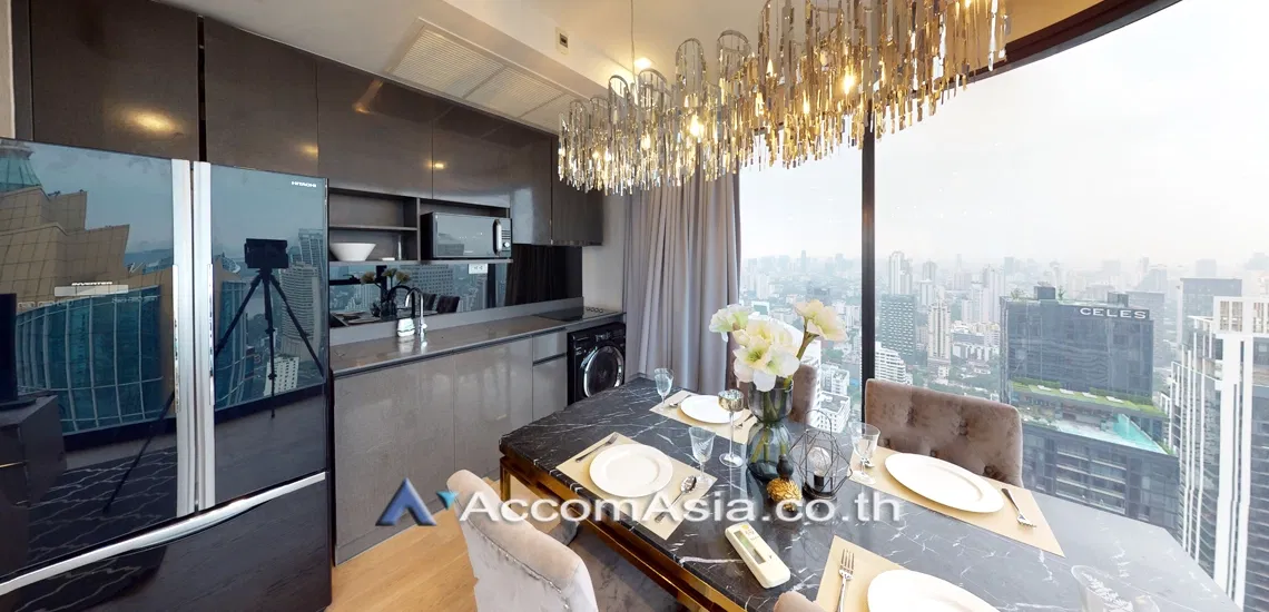 picture 🔼🔽 AccomA 📩 Corner Unit 2 BR Condominium @Ashton Asoke (AA23977) - 2/8