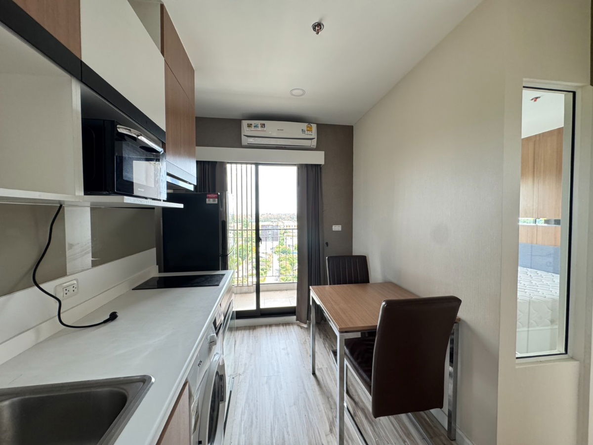 รูป ให้เช่า : ให้เช่า : Plus condo 1 Bed - วิวภูเขา ชั้น 14 -  ตกแต่งสวย มีเครื่องซักผ้า พร้อมเข้าอยู่ - รูปที่ 5/12