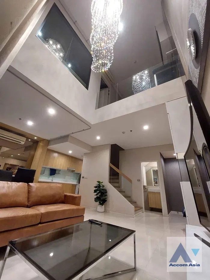 picture 🔼🔽 AccomA 📩 Duplex Condo 1 BR Condominium @Villa Asoke (AA26707) - 2/10