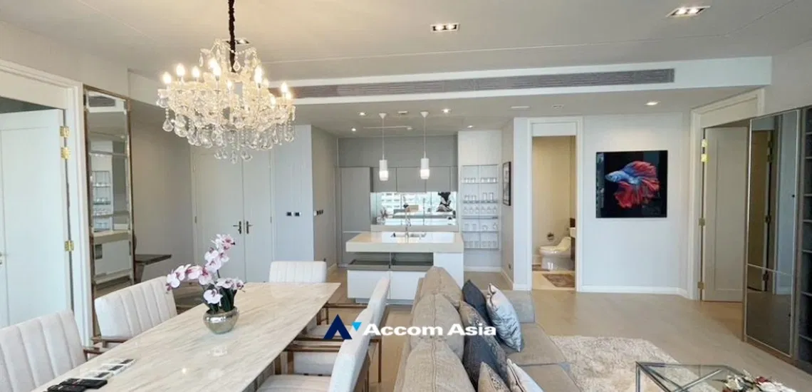 รูป 🔼🔽 AccomA 📩 Luxury Corner Unit Condo with Panoramic City View (AA33509) - รูปที่ 3/8